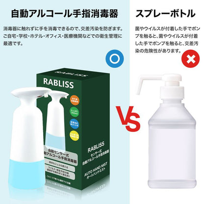 センサー式自動アルコール消毒器(代引不可)