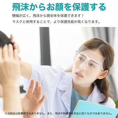フェイスシールド40枚組 10枚組×4セット(代引不可)