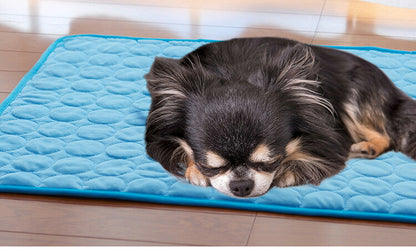 ペット用冷感マット 同色2枚組 幅70×奥行55cm 犬 猫 ペット用 暑さ対策(代引不可)