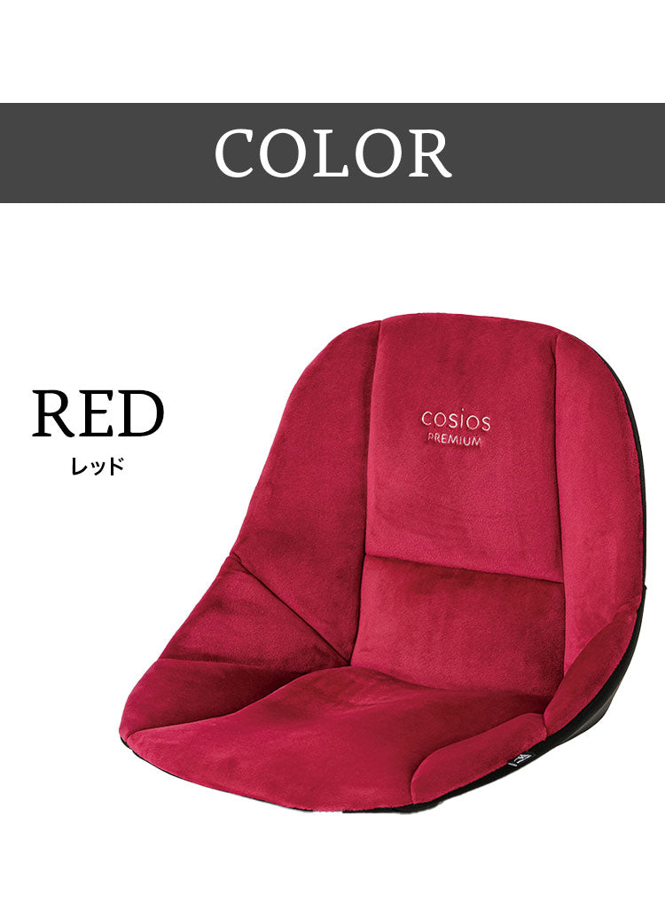 サポートクッション 1個入り 柔道整復師推奨 座椅子 姿勢矯正 疲れにくい 骨盤矯正 クッション ブラック レッド 腰 背中 姿勢サポート 椅子用 チェア 椅子(代引不可)