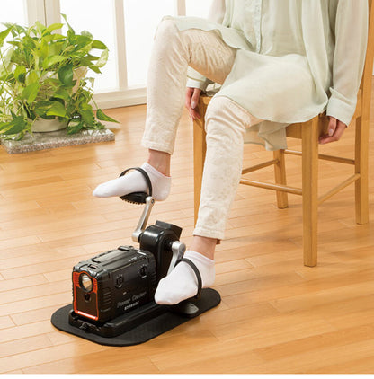 まわしてチャージ充電丸 Evolution 充電器 自家発電 足漕ぎ 手漕ぎ 軽量 コンパクト LEDライト搭載 蓄電池 防災 災害対策 非常用 キャンプ 釣り アウトドア 蓄電 発電 エクササイズ 運動(代引不可)