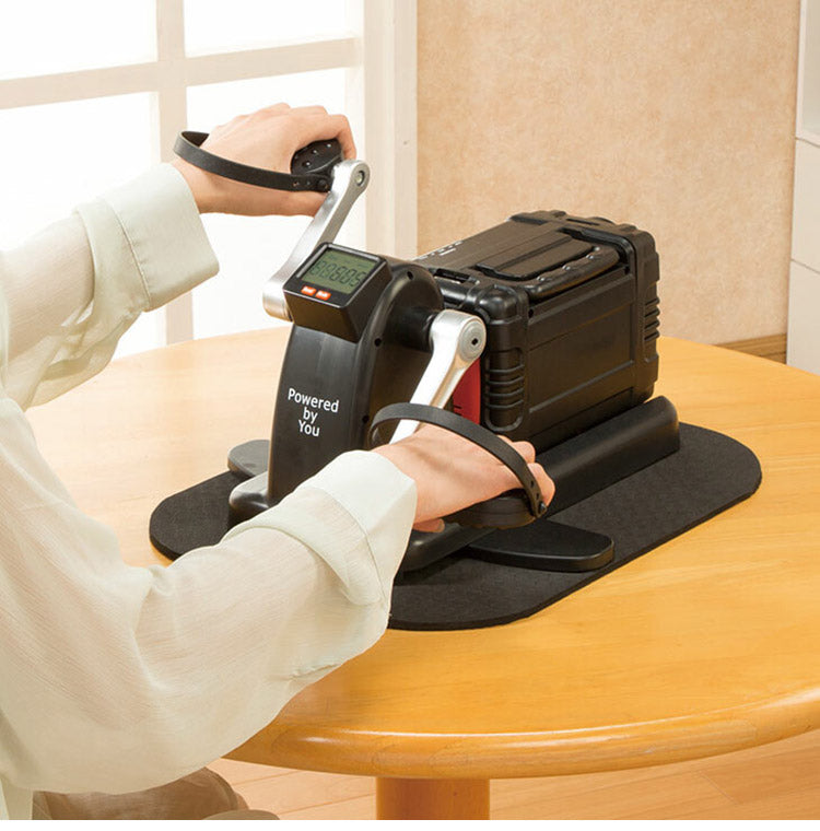 まわしてチャージ充電丸 Evolution 充電器 自家発電 足漕ぎ 手漕ぎ 軽量 コンパクト LEDライト搭載 蓄電池 防災 災害対策 非常用 キャンプ 釣り アウトドア 蓄電 発電 エクササイズ 運動(代引不可)