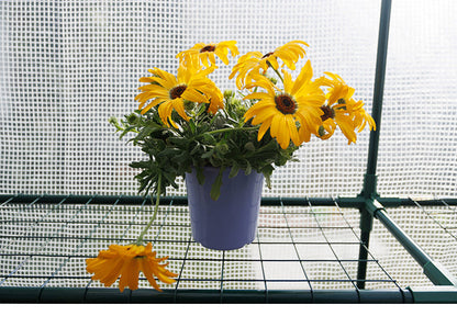 園芸用 菜園ハウス 中 園芸用ハウス ビニールハウス ペグ付き プランター台 プランターラック 自転車置きにも 家庭用 園芸 家庭菜園(代引不可)