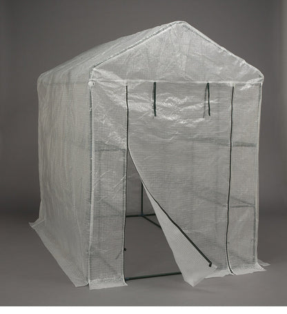 園芸用 菜園ハウス 大 園芸用ハウス ビニールハウス ペグ付き プランター台 プランターラック 自転車置きにも 家庭用 園芸 家庭菜園(代引不可)