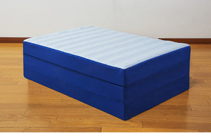 アキレス Float Wave ハードタイプ ダブル 幅140×長さ198×厚さ10cm 日本製 三つ折り マットレス Achilles(代引不可)