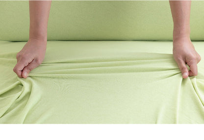 グ~ンと伸びるフィット式ソファカバー 肘付き 3人掛用 伸縮性 タテヨコストレッチ 手洗いOK 年中快適 リビング ソファカバー(代引不可)