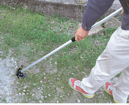 草抜き器 草ヌッキー 長さ3段階調整可能 ジョイント式 1本で4役 軽量 ソフトグリップ 根こそぎ 畝間 株間 庭先 花壇まわり 公園 樹木まわり(代引不可)