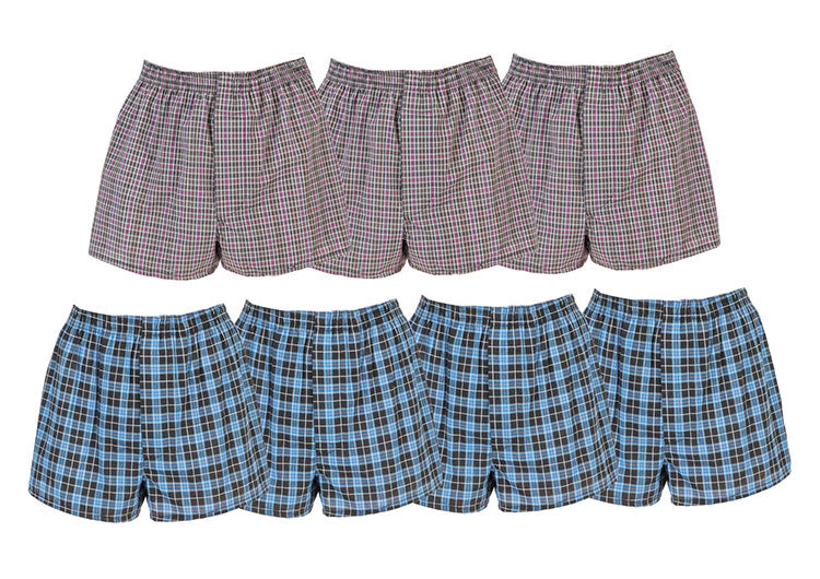 トランクス 2色7枚組 前開き 吸水パッド付き 横漏れ防止 ウェストゴム使用 防水 消臭 抗菌 メッシュ 通気性 丸洗いOK 軽失禁用 成人 大人用 男性用 メンズ パンツ 綿100% ムレにくい 7枚セット(代引不可)