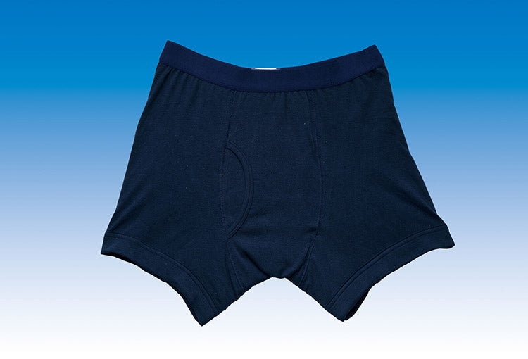 さわやか安心 ボクサーパンツ 2色7枚組 同サイズ M 防水 消臭 抗菌 モレ防止 吸水 ムレない 失禁パンツ お洒落 ボクサータイプ(代引不可)