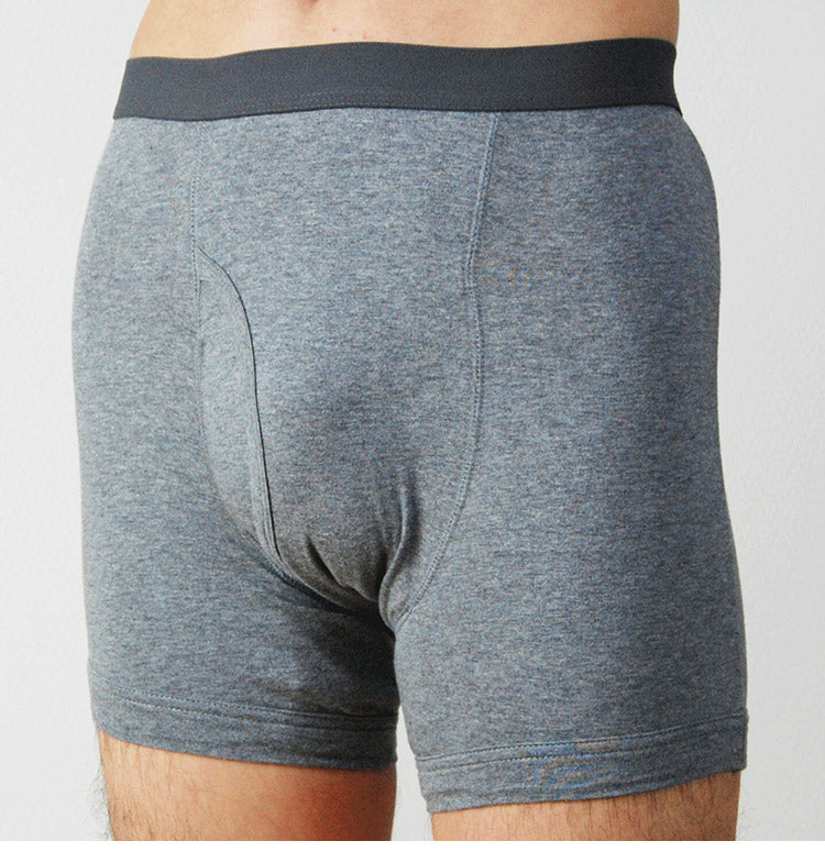 さわやか安心 ボクサーパンツ 2色7枚組 同サイズ L 防水 消臭 抗菌 モレ防止 吸水 ムレない 失禁パンツ お洒落 ボクサータイプ(代引不可)