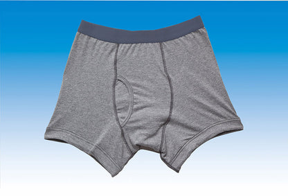 さわやか安心 ボクサーパンツ 2色7枚組 同サイズ LL 防水 消臭 抗菌 モレ防止 吸水 ムレない 失禁パンツ お洒落 ボクサータイプ(代引不可)