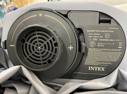 電動エアーベッド シングル INTEX 電動ポンプ内蔵 ピローレスト 快適な寝心地 耐久性 ファイバーテクニック構造 コンパクト収納 寝室 ワンルーム 来客用 インテックス(代引不可)