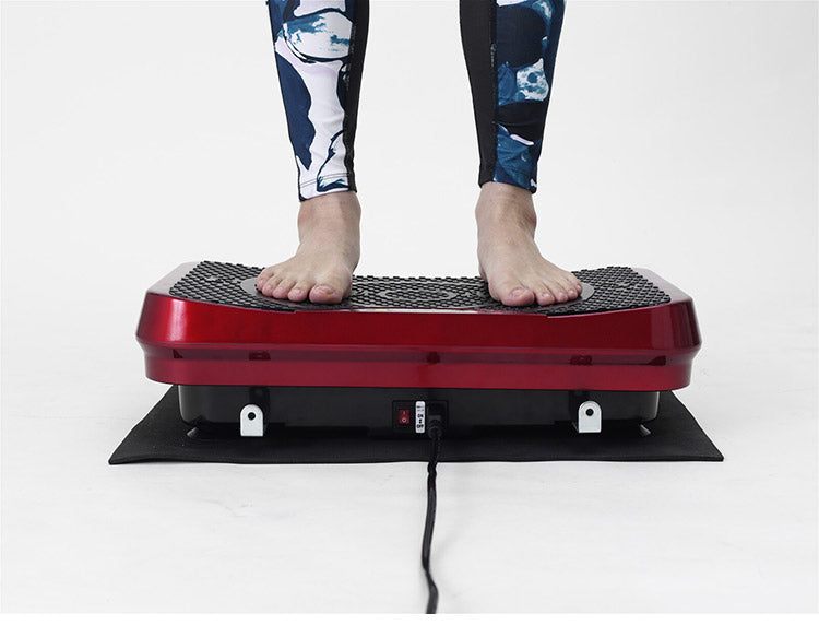 振動マシン 乗るだけ簡単エクササイズ アルインコ 振動速度16段階 エクササイズバンド付き コントローラー付属 フロアマット付き 全身刺激 健康 筋トレ 室内(代引不可)