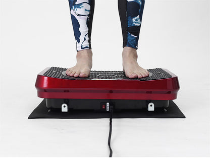 振動マシン 乗るだけ簡単エクササイズ アルインコ 振動速度16段階 エクササイズバンド付き コントローラー付属 フロアマット付き 全身刺激 健康 筋トレ 室内(代引不可)