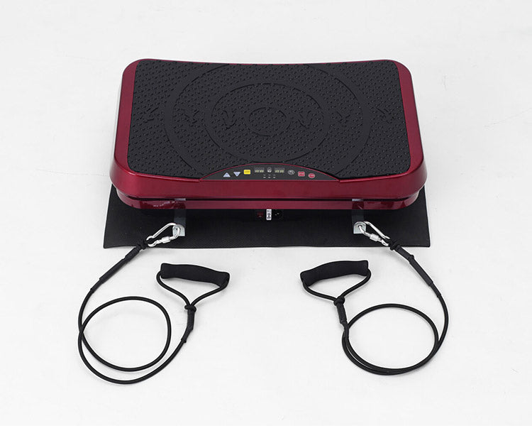 振動マシン 乗るだけ簡単エクササイズ アルインコ 振動速度16段階 エクササイズバンド付き コントローラー付属 フロアマット付き 全身刺激 健康 筋トレ 室内(代引不可)