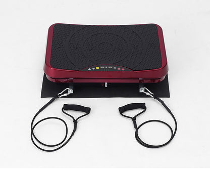 振動マシン 乗るだけ簡単エクササイズ アルインコ 振動速度16段階 エクササイズバンド付き コントローラー付属 フロアマット付き 全身刺激 健康 筋トレ 室内(代引不可)