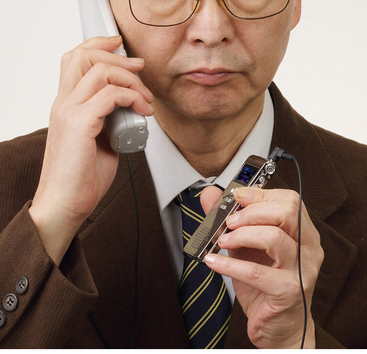 デジタル録音機 ボイスレコーダー 長録くん 集音器 約6日間連続録音 軽量 証拠録音 確認用 聴講用 記録用 野鳥観察(代引不可)