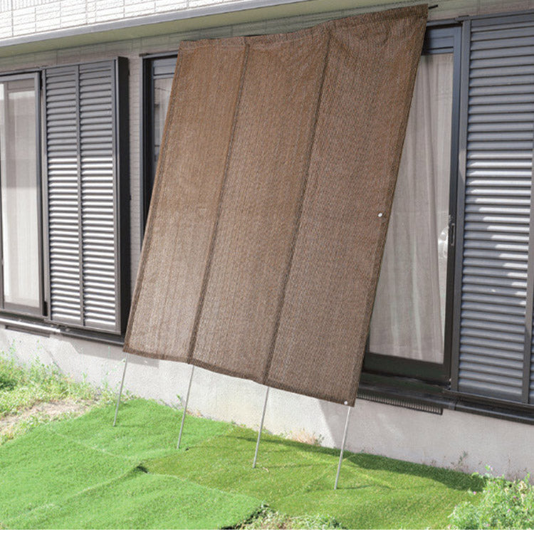 パパッと広げて簡単 洋風たてす 2m幅 日よけ ハトメ付き サンシェード 遮光 日差し軽減 西日 暑さ対策 電気代節約 屋外 軒下 戸建て 庭 玄関 テラス デッキ 洋風 たてす(代引不可)