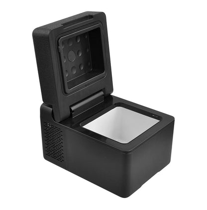 車載対応 冷蔵冷凍庫 12L操作パネル搭載 ポータブルクーラー 設定可能温度-20~20℃ セカンド冷蔵庫 車中泊 キャンプ レジャー 災害 キッチン 寝室 冷蔵庫 冷凍庫(代引不可)