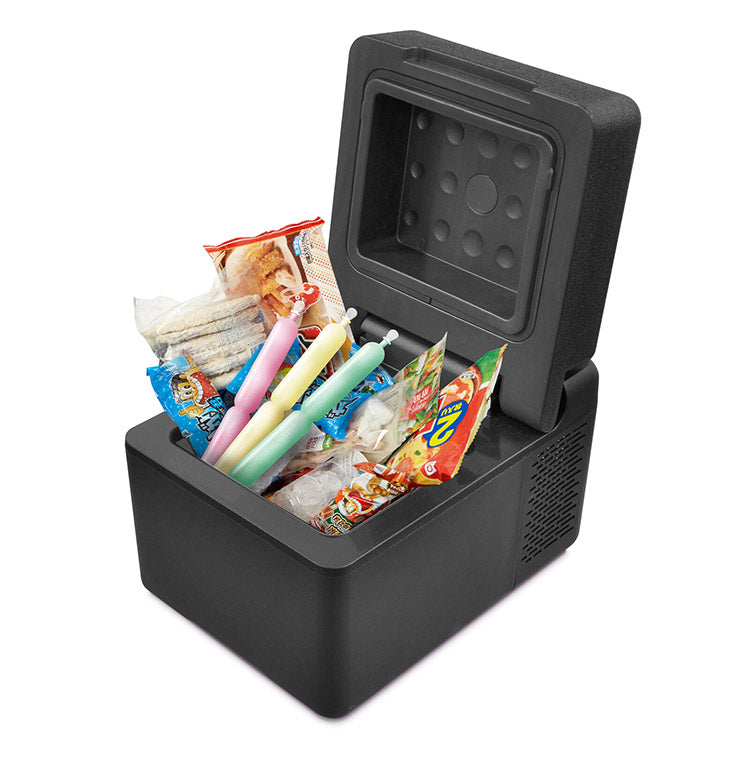 車載対応 冷蔵冷凍庫 12L操作パネル搭載 ポータブルクーラー 設定可能温度-20~20℃ セカンド冷蔵庫 車中泊 キャンプ レジャー 災害 キッチン 寝室 冷蔵庫 冷凍庫(代引不可)