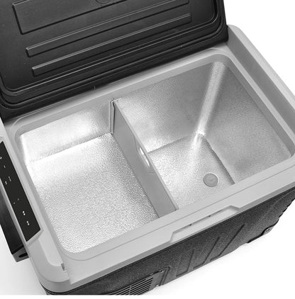 車載対応 冷蔵冷凍庫 35L操作パネル搭載 ポータブルクーラー 設定可能温度-20~20℃ セカンド冷蔵庫 車中泊 キャンプ レジャー 災害 キッチン 寝室 冷蔵庫 冷凍庫(代引不可)