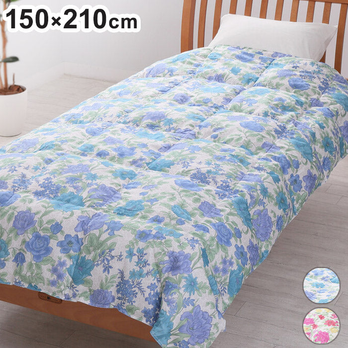 西川 ダウン70% 羽毛肌掛布団 夏 快適 年中 使える 150×210cm 心地よい肌触り 丸洗いOK 寝汗 エアコン 寝冷え対策 羽毛布団(代引不可)