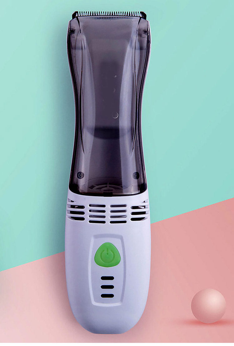 吸引する充電式バリカン 軽量 コードレス セラミック刃 静音設計 吸引機能 ヘッド水洗いOK 散髪 セルフカット ヘアカッター バリカン(代引不可)