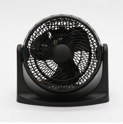 コンパクトサーキュレーターファン 風量3段階 上下角度調整90度 扇風機 サーキュレーター 換気 エアコン 冷暖房効率 子供部屋 トイレ 小スペース(代引不可)