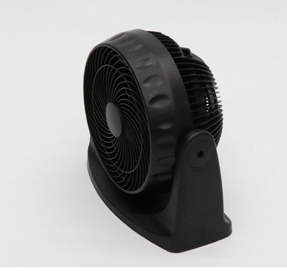 コンパクトサーキュレーターファン 風量3段階 上下角度調整90度 扇風機 サーキュレーター 換気 エアコン 冷暖房効率 子供部屋 トイレ 小スペース(代引不可)