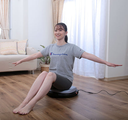 電動バランスボード 振動マシーン 軽量 振動ボード エクササイズ シェイプアップツイスター ダイエット フィットネス用品 筋トレ リフレッシュ(代引不可)