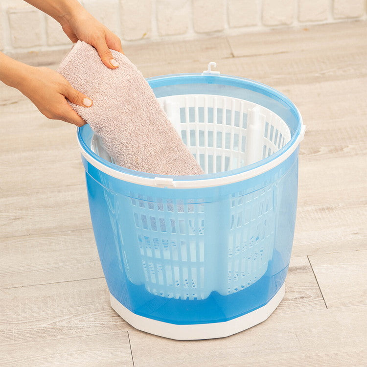 手動式洗濯機 脱水機 排水ホース付き 底面滑り止め 洗い分け ユニフォーム 靴下 ランドリー 洗濯機(代引不可)