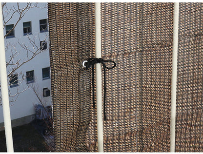 日よけシート 90×180cm サンシェード 簾 目隠し 4枚組 ベランダ テラス 窓際 遮光 日よけ 強風よけ プライバシー(代引不可)