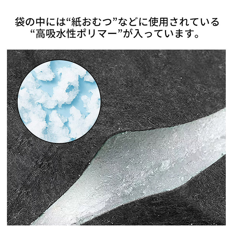 吸水式簡易土のう 10枚入り 土のう袋 吸水式 流入防止 浸水防止 防災 災害対策 大雨 台風 洪水 水害 非常用 土嚢 玄関 軒下 車庫 地下(代引不可)