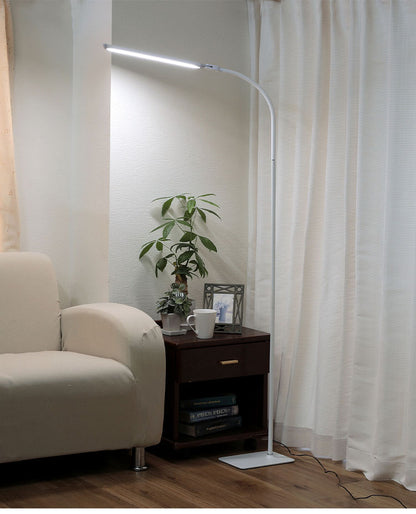 スタンドライト LED照明 無段階調光 角度調整可能 ベッドサイド ソファサイド フロアスタンド スリム サイドライト 室内照明 ライト(代引不可)