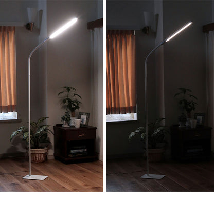 スタンドライト LED照明 無段階調光 角度調整可能 ベッドサイド ソファサイド フロアスタンド スリム サイドライト 室内照明 ライト(代引不可)