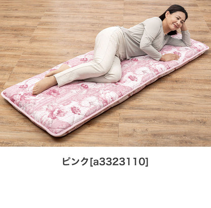 長座布団 日本製 抗菌 防臭 防ダニ 幅70 長さ180 厚さ11cm ピンク ブルー へたりにくい ボリューム 厚め テイジン マイティトップ 大判サイズ 座布団 ごろ寝マット 昼寝 リビング(代引不可)