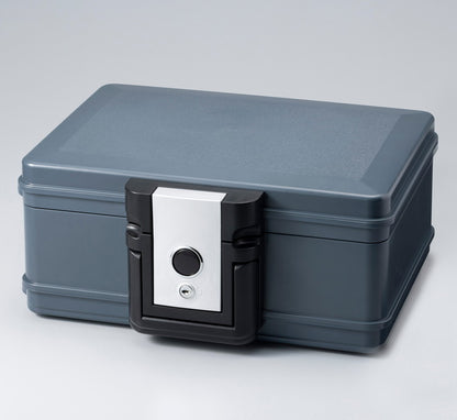 金庫 コンパクトサイズ 取っ手付き 耐火 843度 防水 貴重品入れ ロッカー 収納箱 鍵付き 防犯 金庫 収納ボックス 盗難防止 水没 保管庫 収納庫(代引不可)