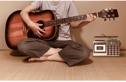 ラジカセ AM FM ワイドFM対応 ラジオカセットレコーダー 1年保証 USBメモリ SDカード対応 録音 再生 昭和 懐かしい ラジオ 防災 非常用(代引不可)