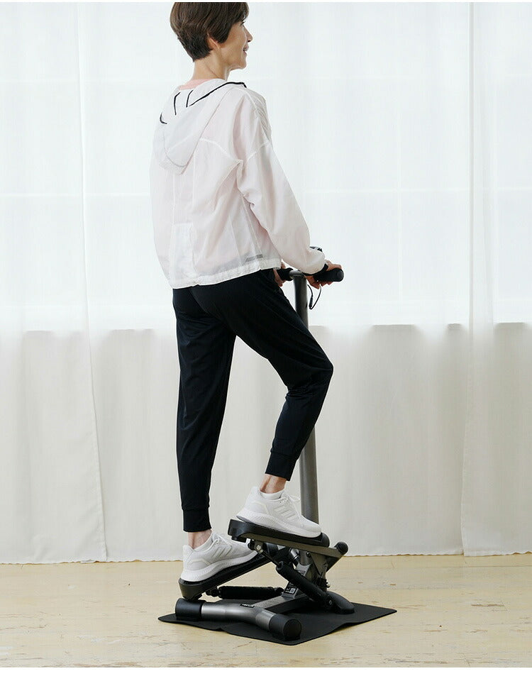 アルインコ ハンドル付き トレーニングマシン 健康習慣 ステップ ウォーキングマシーン エクササイズ 運動 生活改善 運動不足 持久力 免疫力 足腰強化 ダイエット 有酸素運動 お年寄り プレゼント(代引不可)