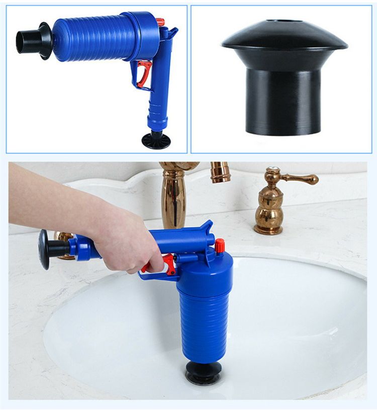 パイプレスキュー 排水管 詰まり対策 電源不要 加圧式 パワフル トイレ 流し台 洗面台 キッチン スッポン シンク 詰まり解消 排水口 空気放出 掃除用品 掃除用具(代引不可)