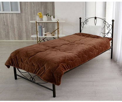 発熱毛布 シングル 富士山溶岩わた使用 掛け布団 毛布 保温 発熱 抗菌防臭 丸洗いOK ブランケット 温かい ぽかぽか 防寒 寝具 布団 洗える(代引不可)