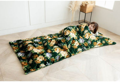 ごろ寝毛布布団 長座布団 幅90cm マイヤー毛布 洗える 丸洗いOK ごろ寝マット 90×190cm 昼寝 車内 旅行先 布団 寝具 ブランケット 毛布 掛け布団 敷きパッド 座布団(代引不可)