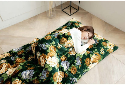 ごろ寝毛布布団 長座布団 幅100cm マイヤー毛布 洗える 丸洗いOK ごろ寝マット 100×190cm 昼寝 車内 旅行先 布団 寝具 ブランケット 毛布 掛け布団 敷きパッド 座布団(代引不可)