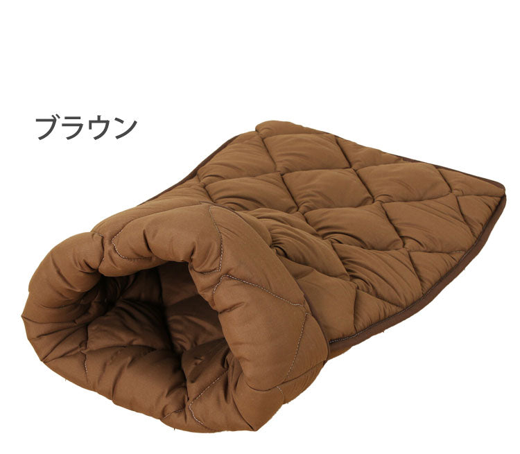 ふとんやの作ったペット用布団 ペットベッド 50×90cm 抗菌消臭 防ダニ 洗えるトンネル型 東洋紡 フィルハーモニー使用 キャットンネル(代引不可)