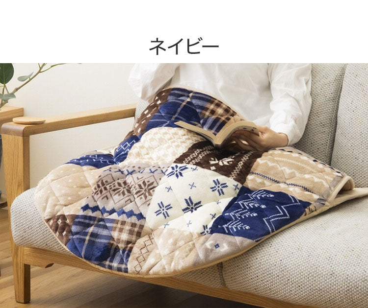 足入れ布団 ショートタイプ フランネル素材 ポケットこたつ 電源不要 お尻まであったか ポカポカ 毛布 北欧風 かわいい 足布団 暖かい 床 ソファ リビング 寝室(代引不可)