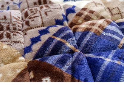 足入れ布団 ショートタイプ フランネル素材 ポケットこたつ 電源不要 お尻まであったか ポカポカ 毛布 北欧風 かわいい 足布団 暖かい 床 ソファ リビング 寝室(代引不可)