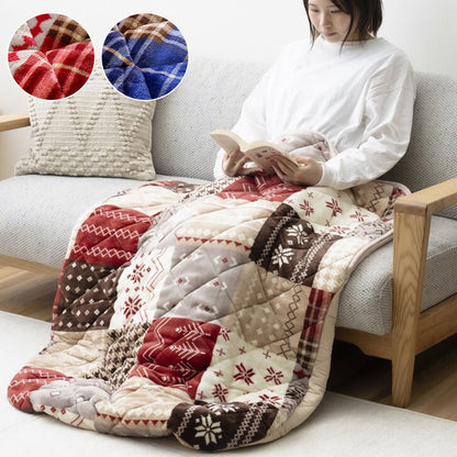 足入れ布団 ロングタイプ フランネル素材 ポケットこたつ 電源不要 お尻まであったか ポカポカ 毛布 北欧風 かわいい 足布団 暖かい 床 ソファ リビング 寝室(代引不可)