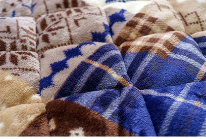 足入れ布団 ロングタイプ フランネル素材 ポケットこたつ 電源不要 お尻まであったか ポカポカ 毛布 北欧風 かわいい 足布団 暖かい 床 ソファ リビング 寝室(代引不可)