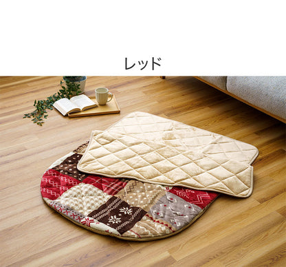 足入れ布団 ロングタイプ フランネル素材 ポケットこたつ 電源不要 お尻まであったか ポカポカ 毛布 北欧風 かわいい 足布団 暖かい 床 ソファ リビング 寝室(代引不可)