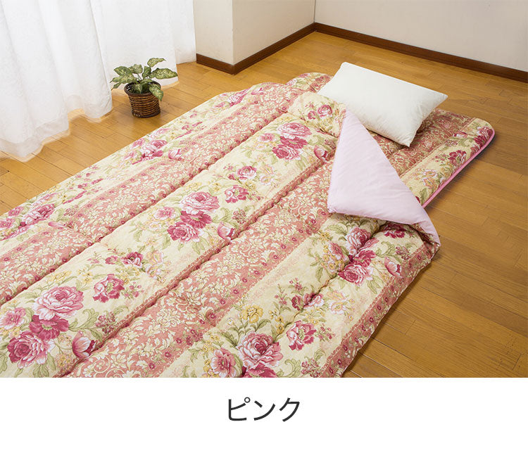 布団2点セット 日本製 シングル 掛布団 敷布団 フランス産ウール使用 軽量 抗菌 防臭 保温 弾力 防ダニ 綿 暖かい ポカポカ 布団 へたりにくい 寝具 寝室(代引不可)